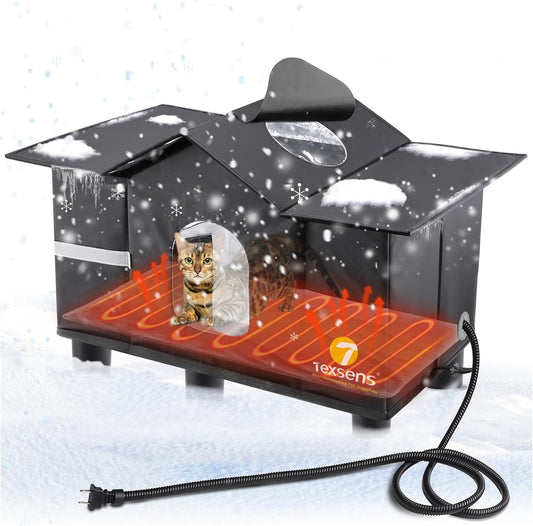 Heated Cat Shelter for Outside