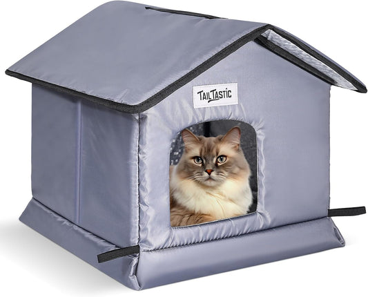 Weatherproof & Insulated Outdoor Cat House