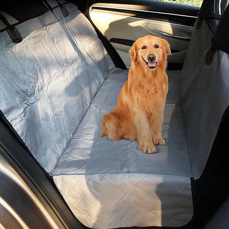 Dog Car Seat Cover with 3.94FT Heavy Duty
