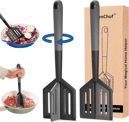 Potato Masher Meat Chopper Spatula 2-in-1