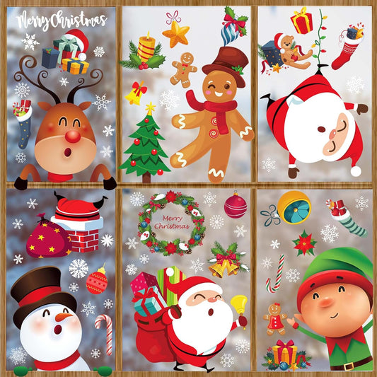 Christmas Window Clings