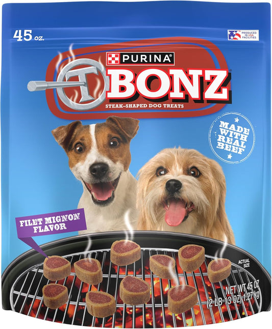 Steak Shaped Treats for Dogs - 45 oz. Pouch