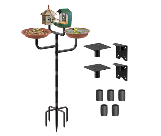 4 Holders Upgrade Bird House Pole