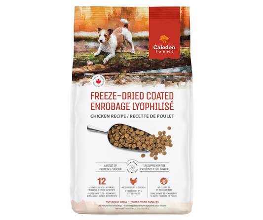 Freeze-Dried Coated Chicken Recipe Premium Dry Dog Food 7.7lb