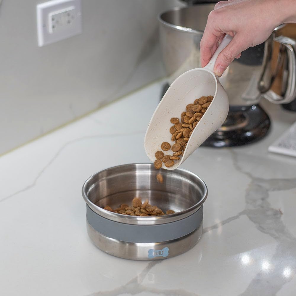 64 Oz Elevated Dog Food Bowl