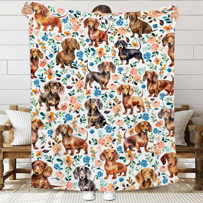 Wiener Dog Throw