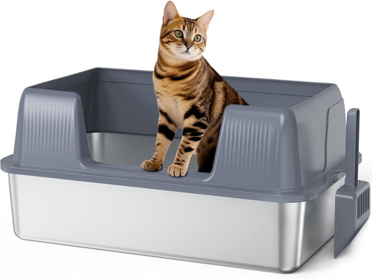 Stainless Steel Cat Litter Box