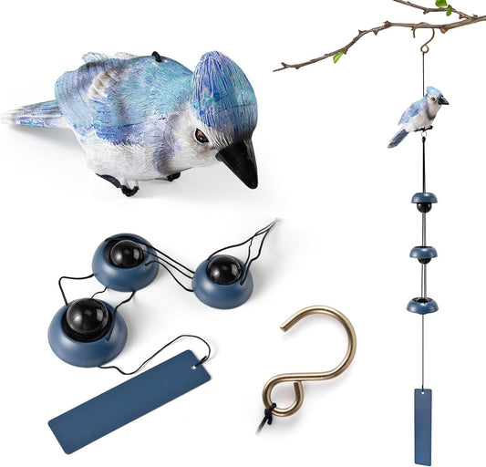 Wind Chimes with 3 Larger Bells