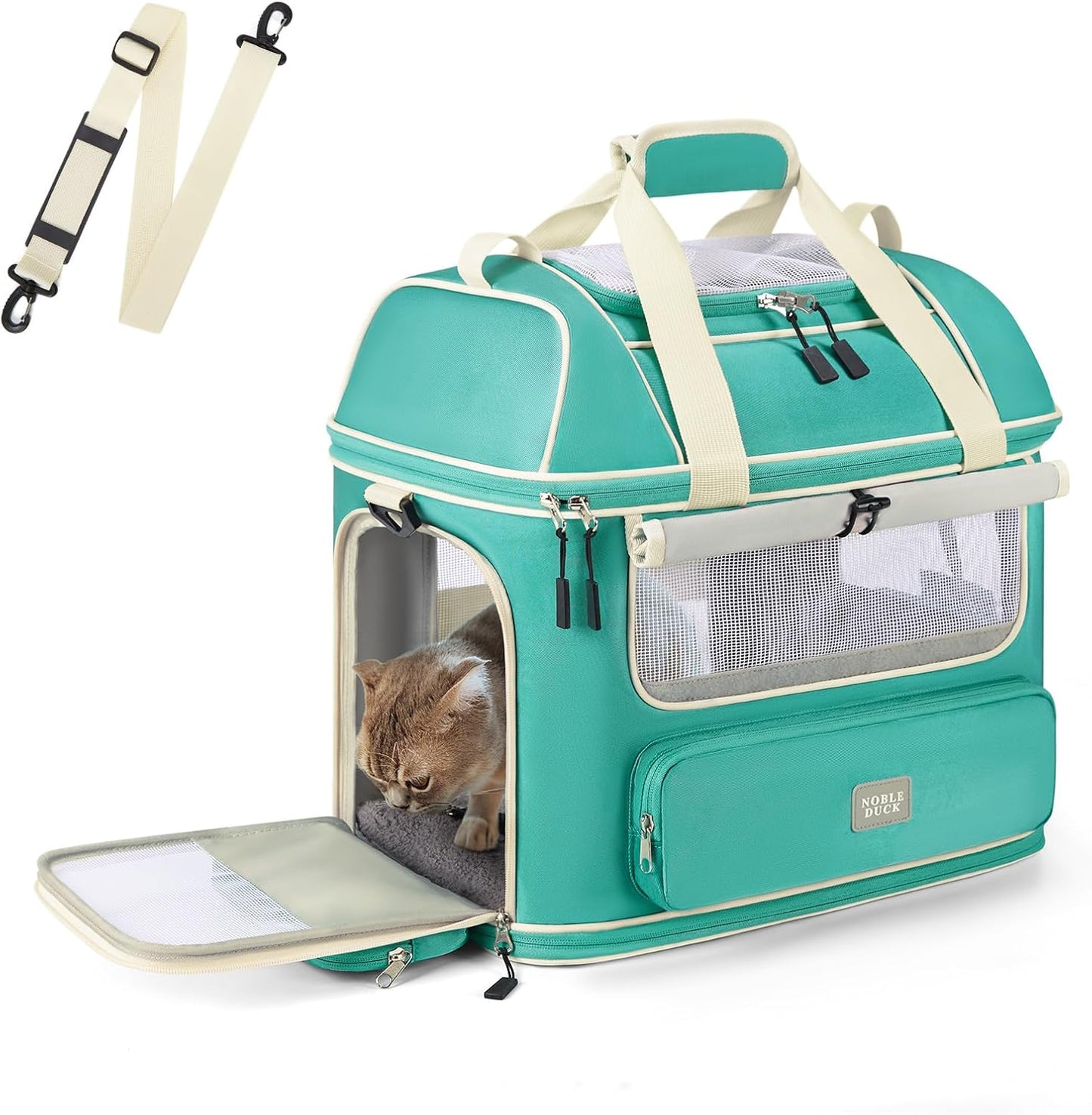 Expandable Cat Dog Carrier