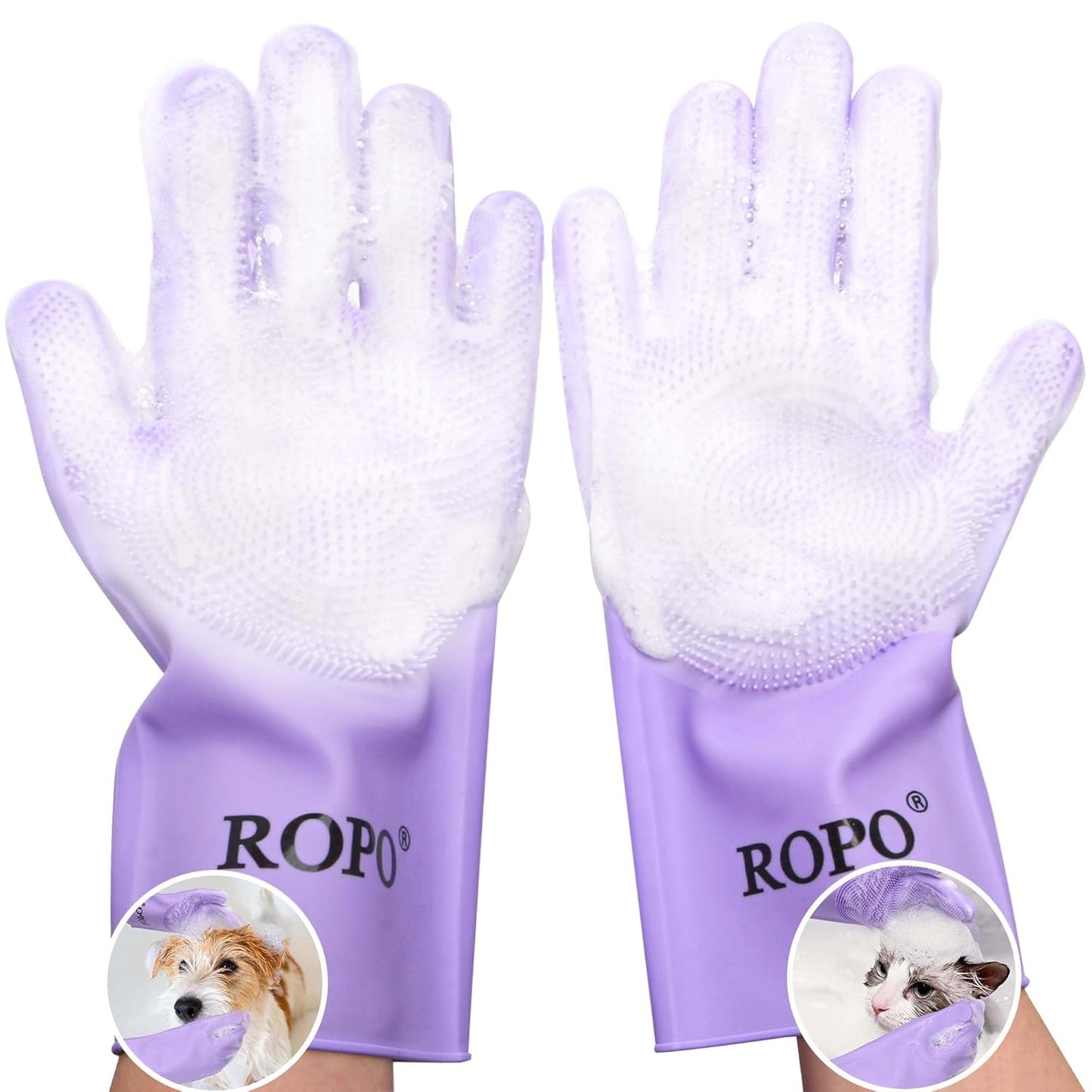 Silicone Gloves for Pet Grooming