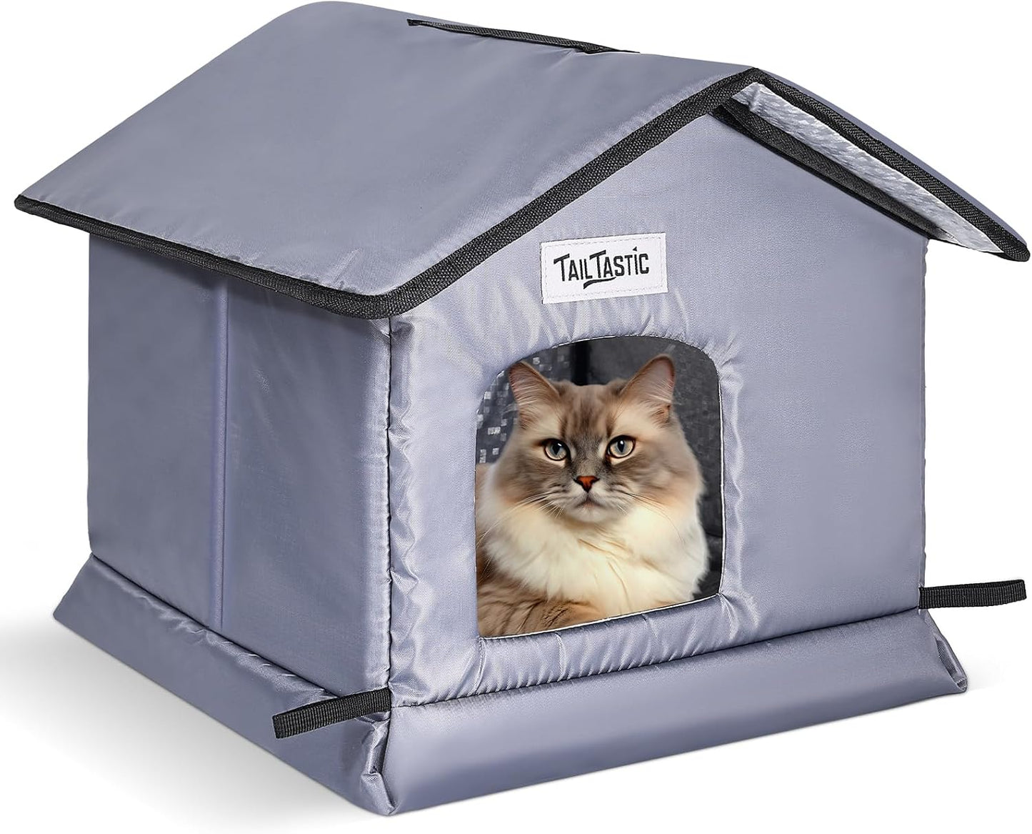Weatherproof & Insulated Outdoor Cat House