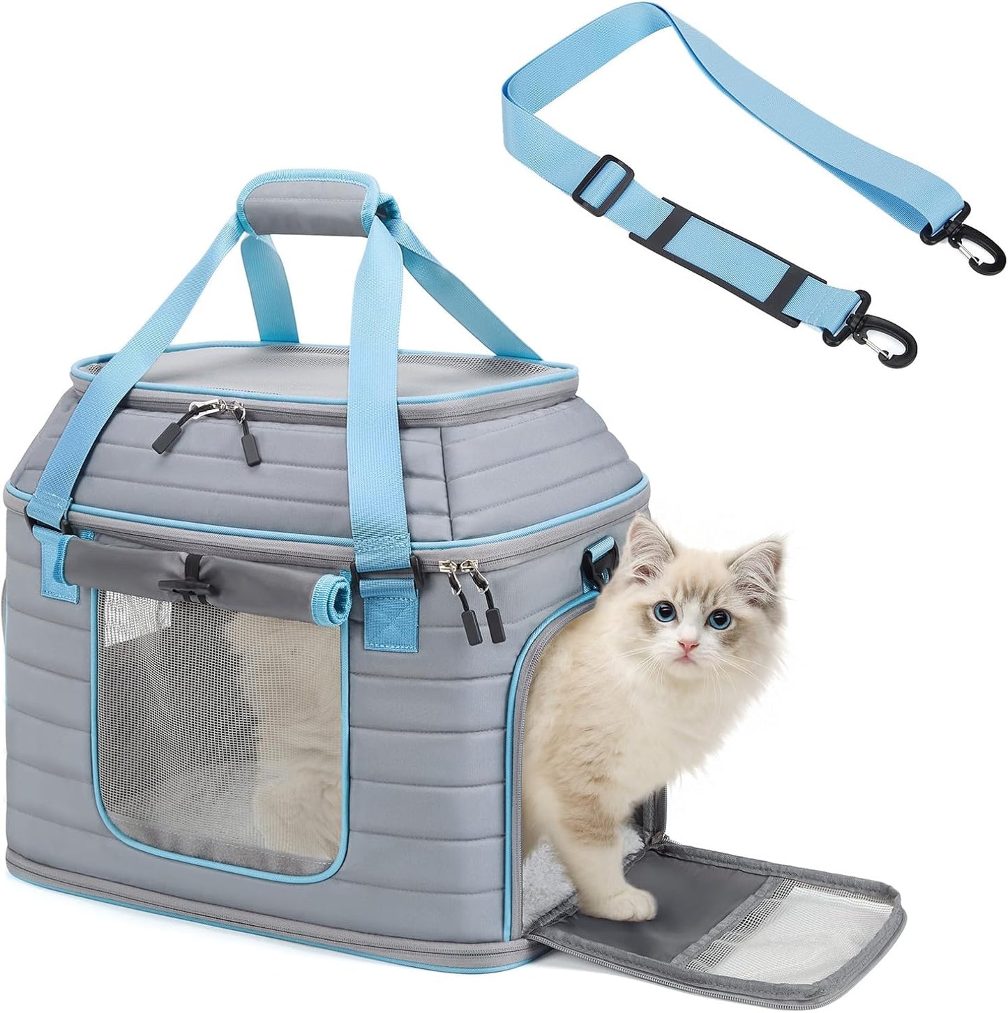 Top-Expandable Pet Carrier