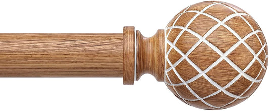 Wood Curtain Rods for Windows