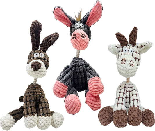 Squeaky Dog Toys 3 Pack