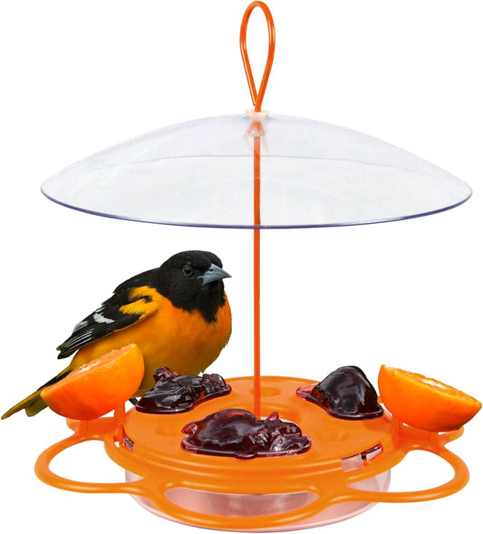All-in-One Oriole Buffet Bird Feeder, Orange