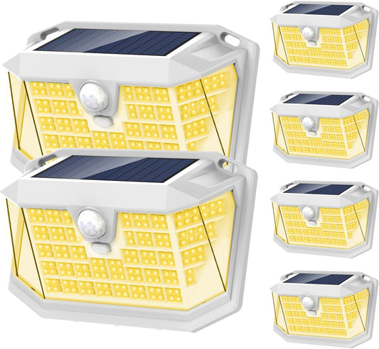 Solar Motion Lights Outdoor 6 Pack