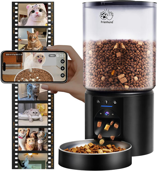 Automatic Cat Feeder with 2K HD Camera