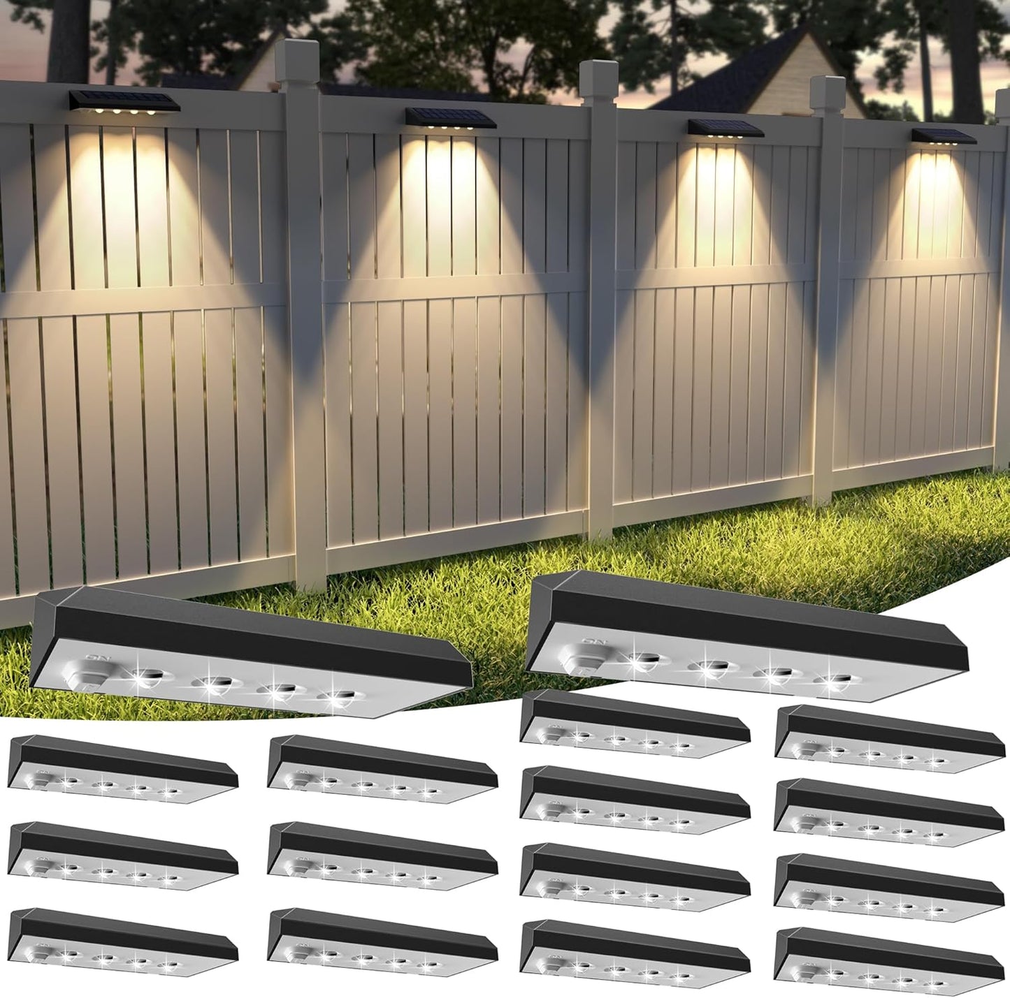 Solar Fence Lights
