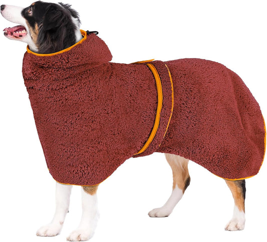 Soft Dog Bathrobe