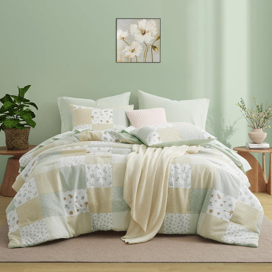 ueen Comforter Set 7 Pieces