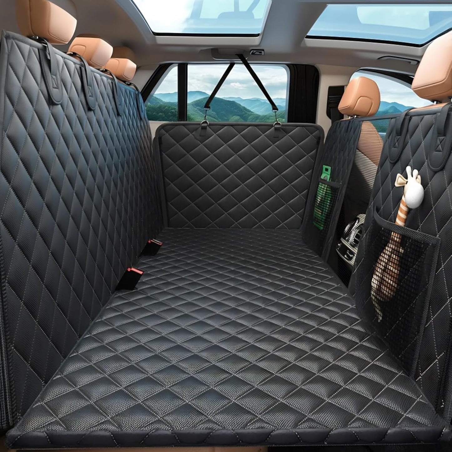 500lbs Dog Car Seat Cover