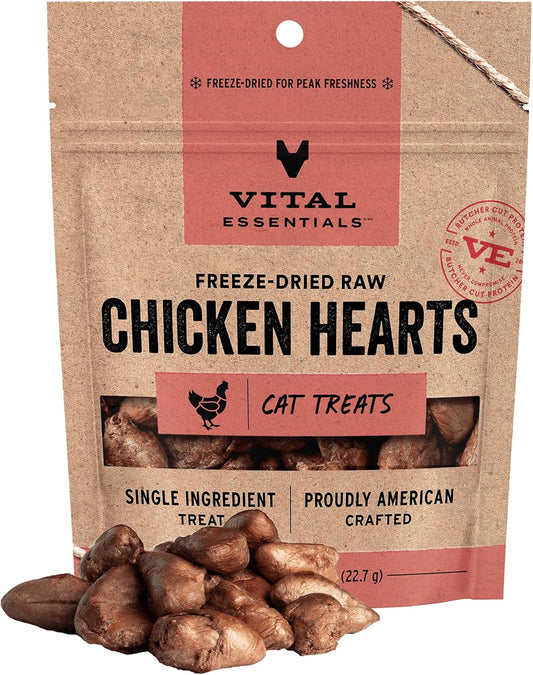 Chicken Hearts Cat Treats, 1 oz