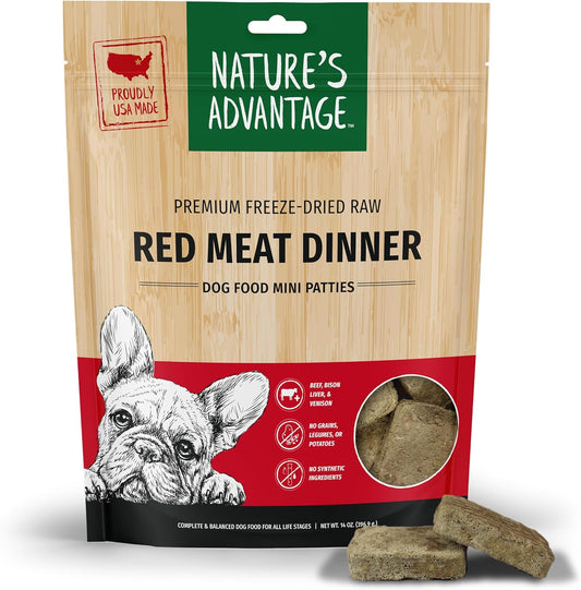 Freeze-Dried Raw Red Meat Dinner Dog Food