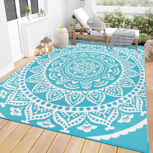 Waterproof Outdoor Rug 6'x9'