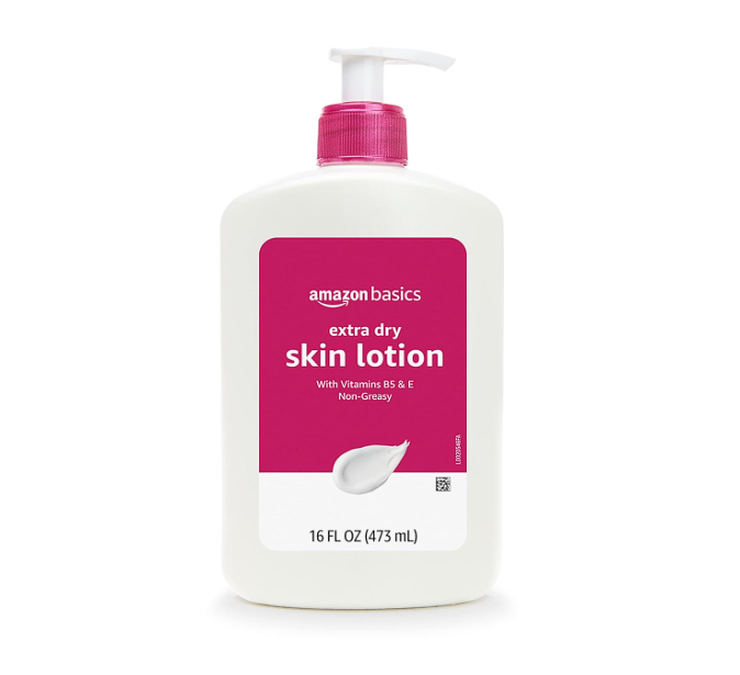 Solimo Extra-Dry Skin Lotion with Vitamins B5 & E, 16 fl oz