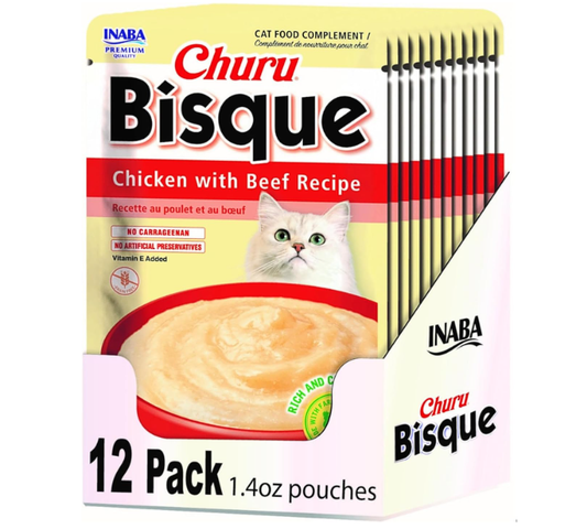 Bisque for Cats 12 Pouches