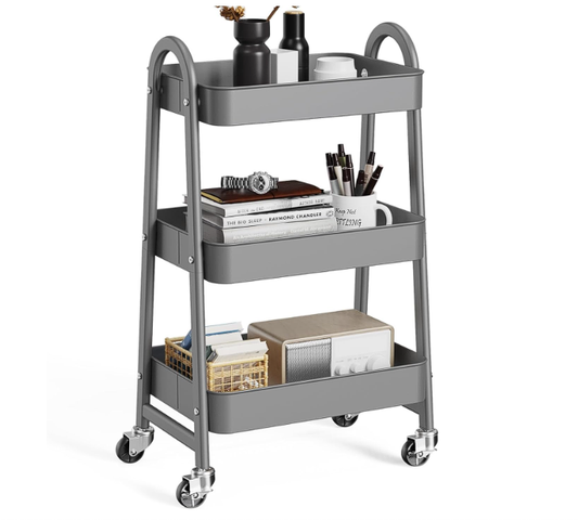3 Tier Utility Rolling Cart