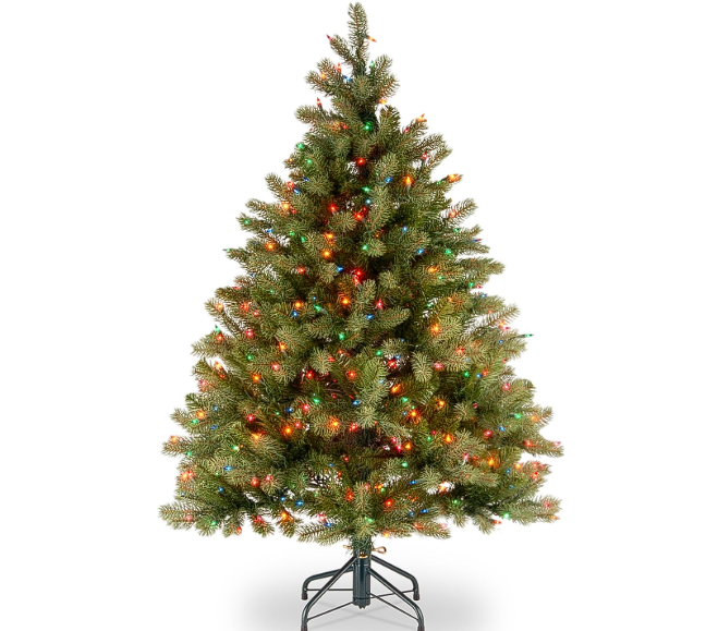 Artificial Full Downswept Christmas Tree