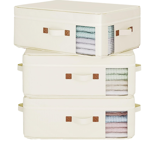 3-Pack Clothes Storage Bags