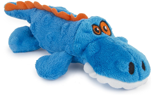 Just For Me Gator Dog Toy, Blue