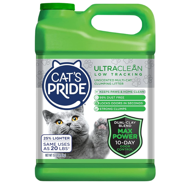 Low Tracking Multi-Cat Clumping Litter