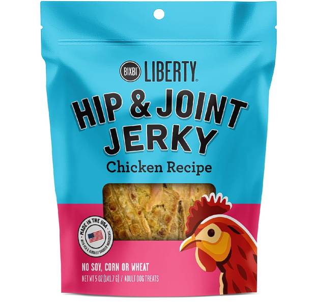 Dog Jerky Treats, Chicken, 5 Ounce