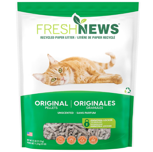 Original Pellet Cat Litter, 25 Pound,Packaging May Vary