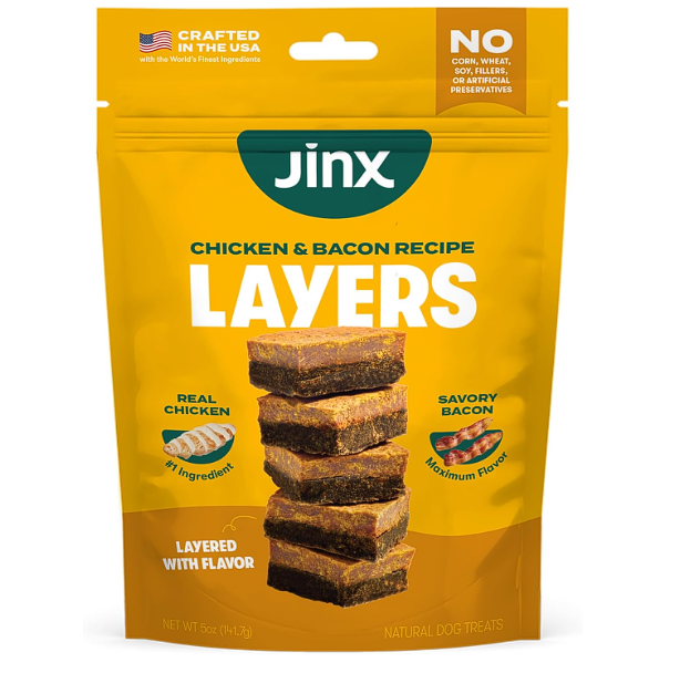 Chicken & Bacon Layers Jerky Dog Treats
